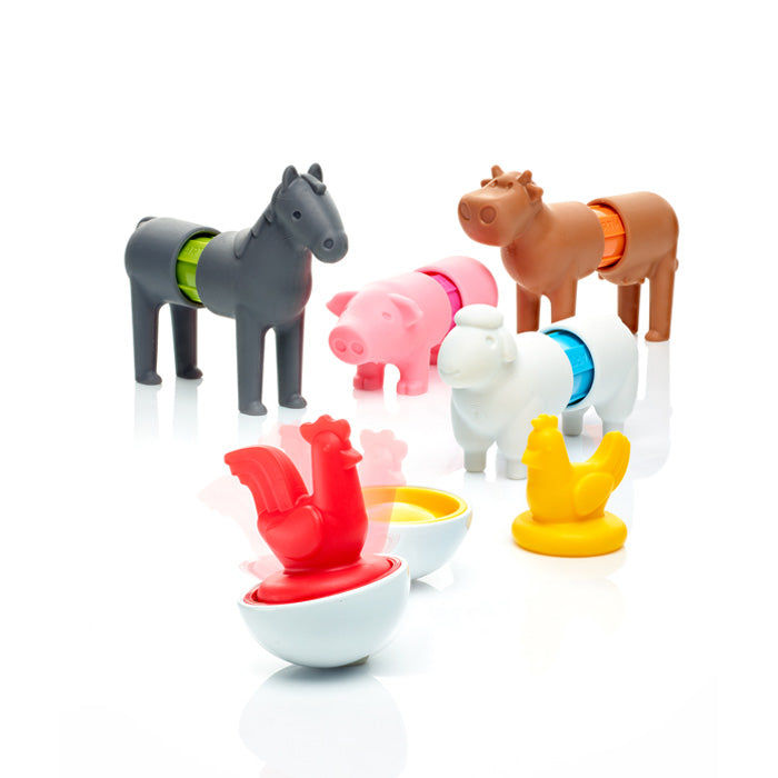 SmartMax My First Farm Animals — Magnetic Building Toy