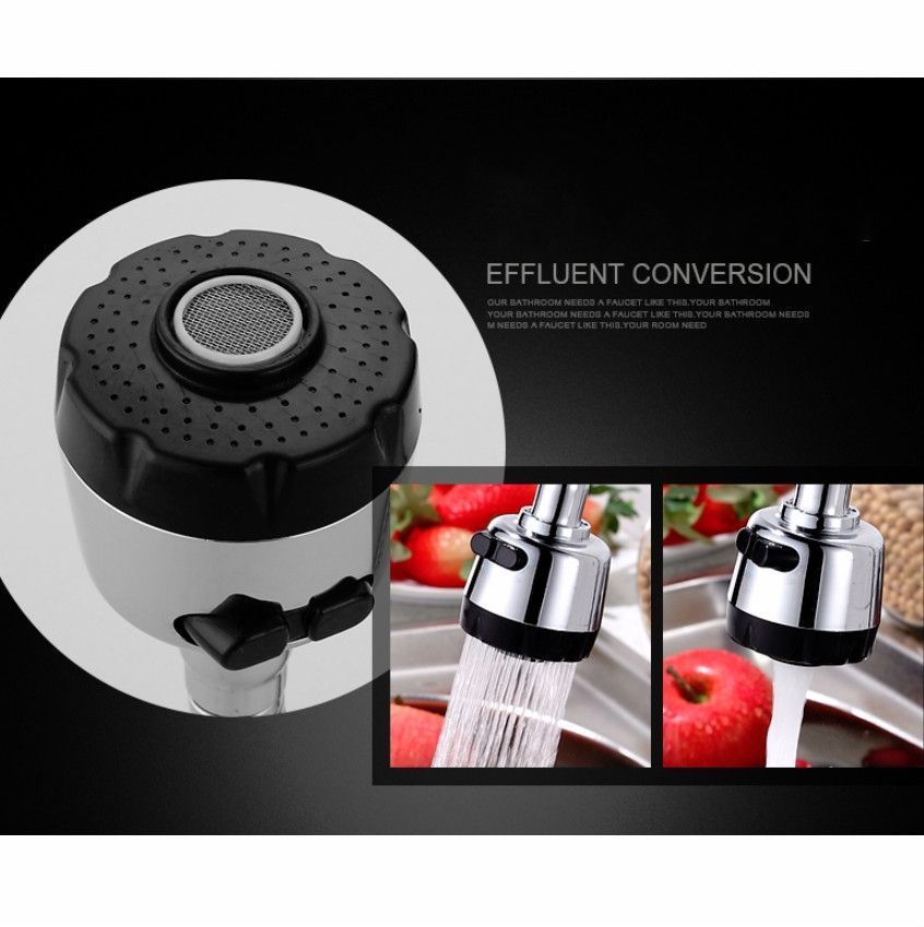Kitchen Faucet Head, Style:Hot & Cold Water+60 cm Tube Hot & Cold Water+60 cm Tube