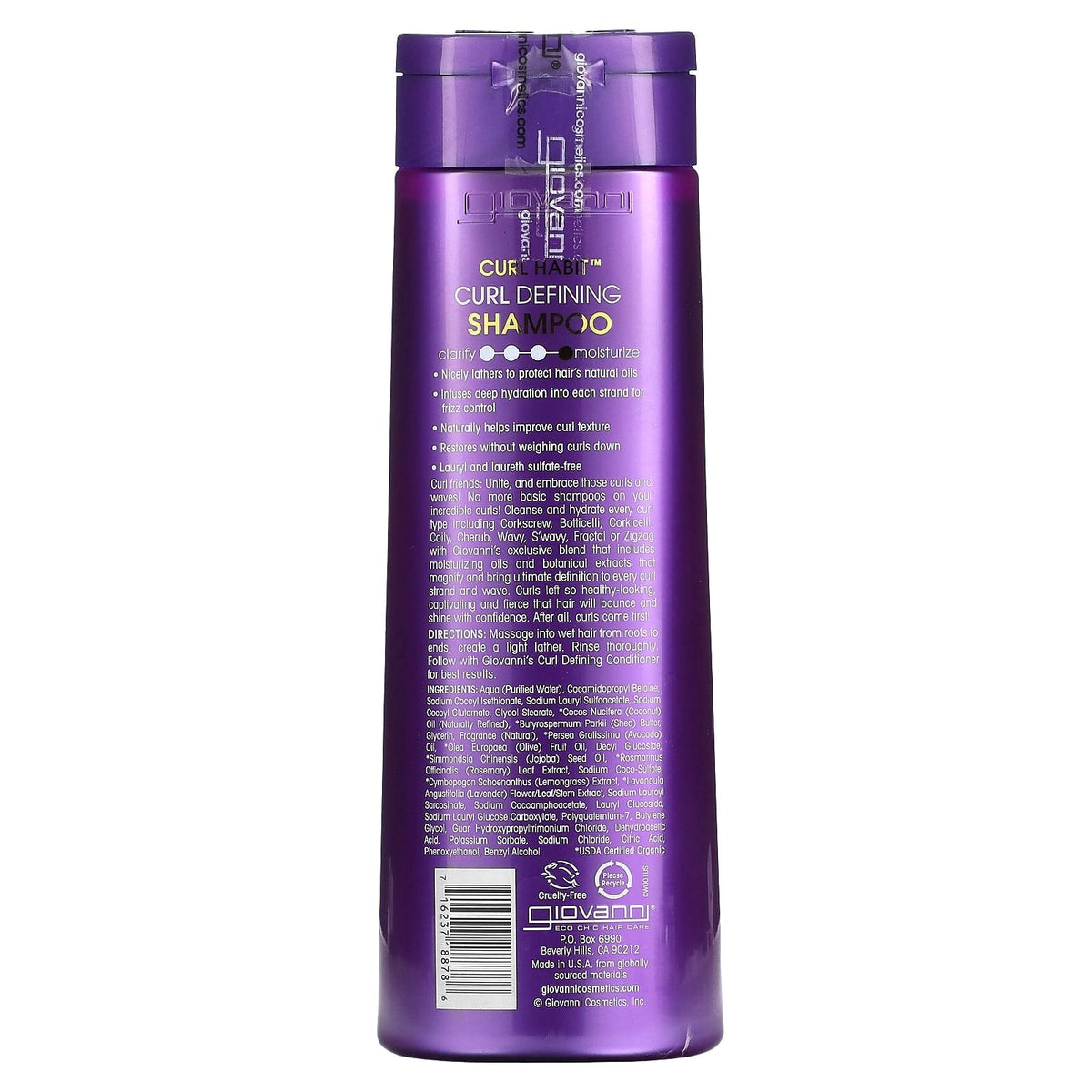 Giovanni Curl Habit Defining All Curl Type Shampoo 399Ml