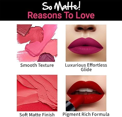 Nykaa So Matte! Lipstick Praline Cookie 24M