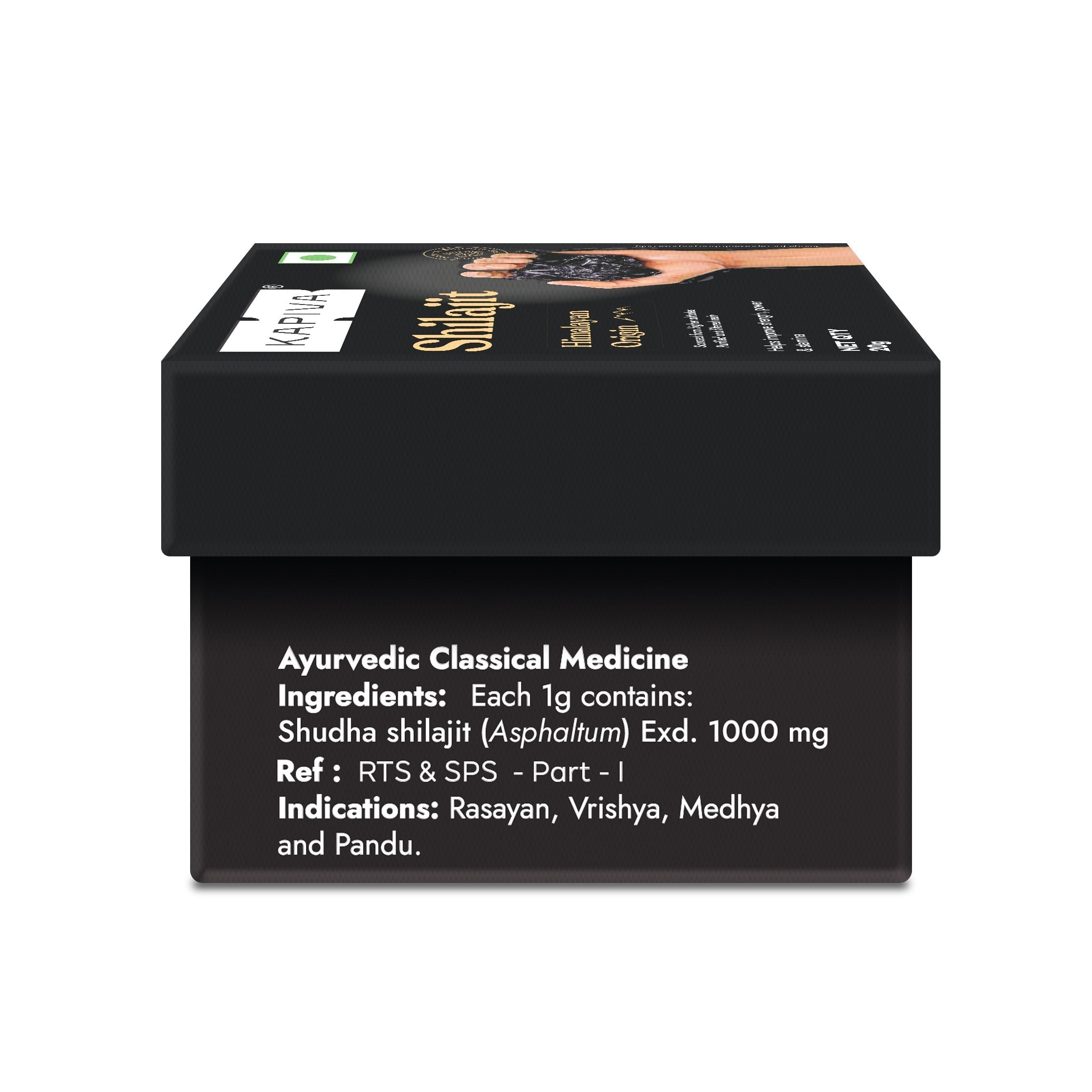 Kapiva Himalayan shilajit & Ashwagandha gold 30