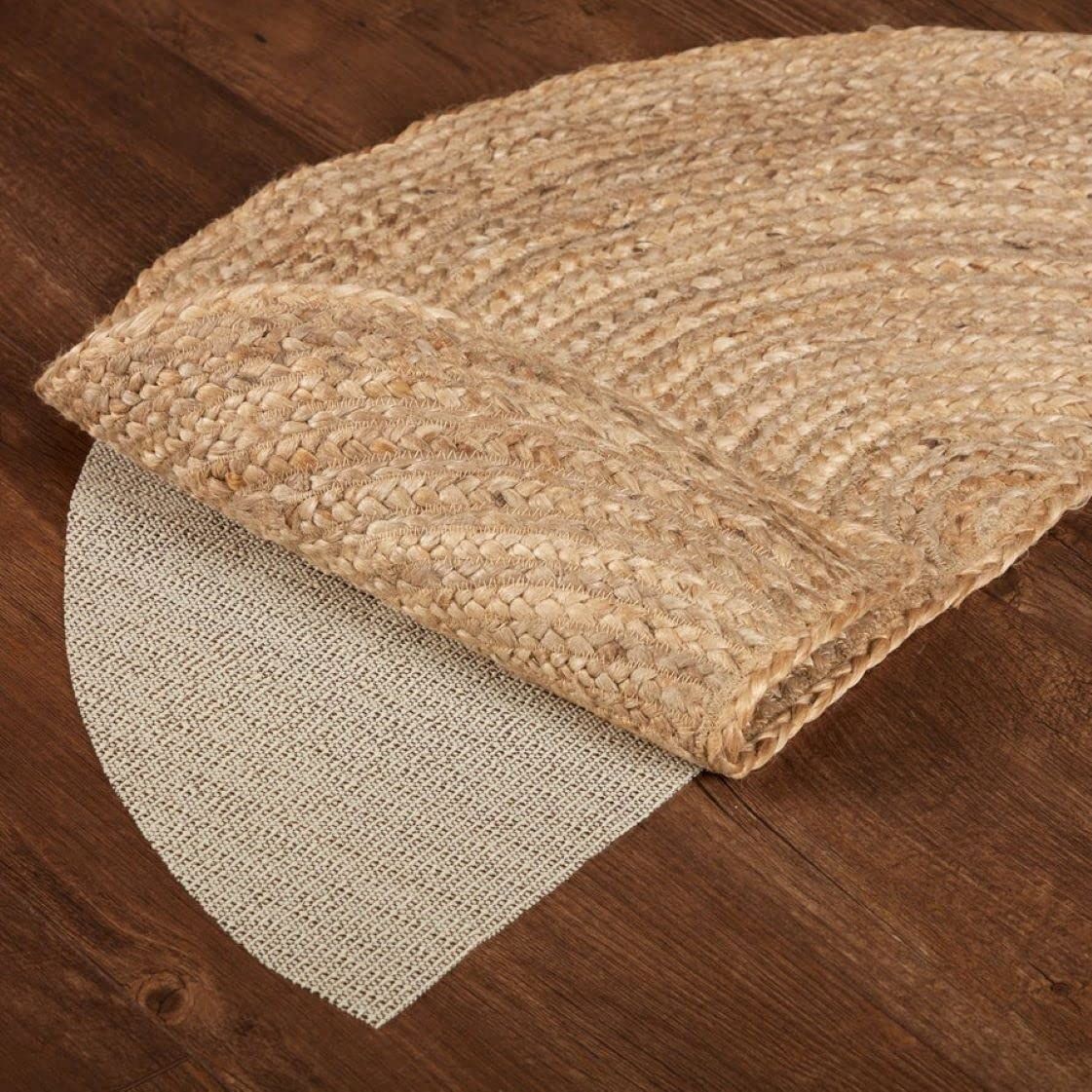 AIESY®  Beautiful Reversible Braided U-Shape Stars Rug