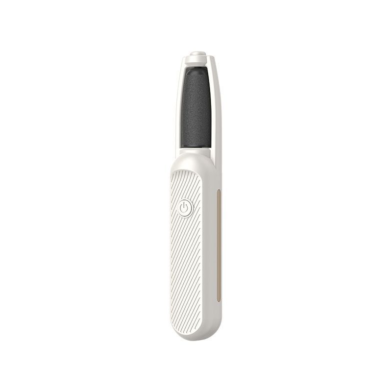 USB Electric Foot Callus Remover for Hard Skin White Pearl