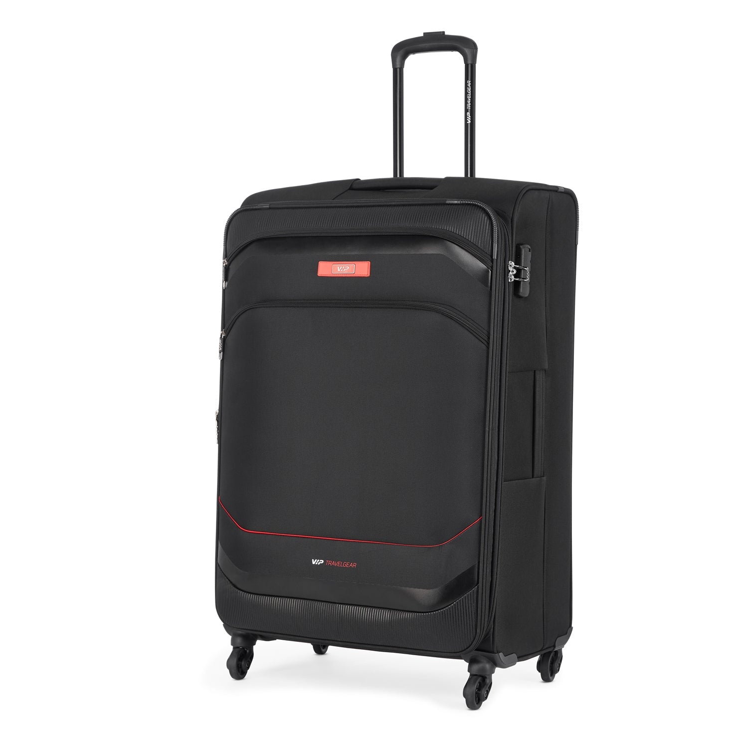 VIP MONTANA 4 Wheel Soft Trolley Expandable 3 Pcs/Set 54cm,69cm,79cm