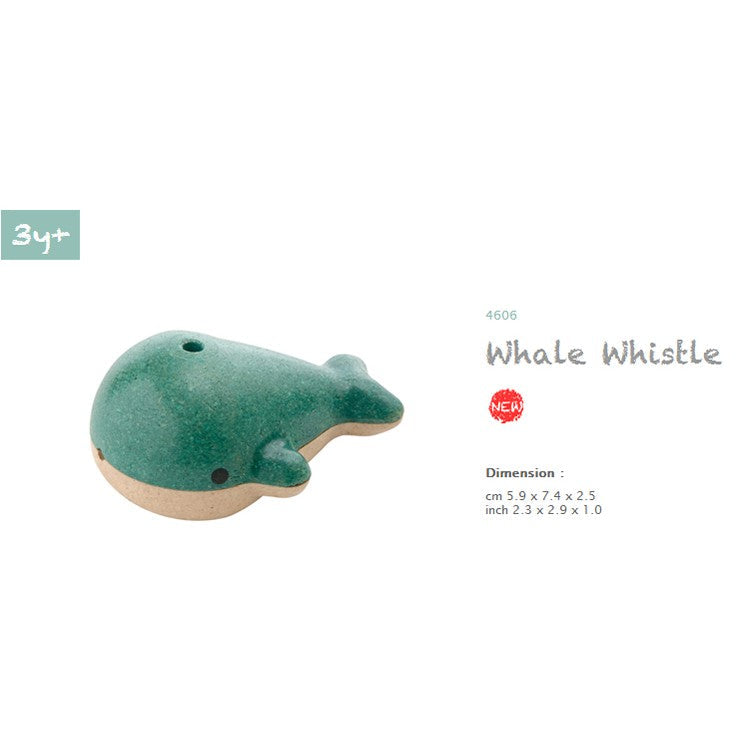 PlanToys Whale Whistle — Wooden Toy Whistle