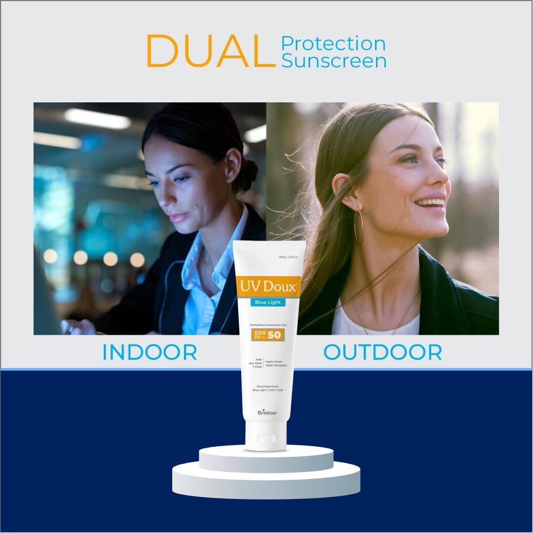 Brinton UV DOUX BLUE SUNSCREEN GEL 50 GM