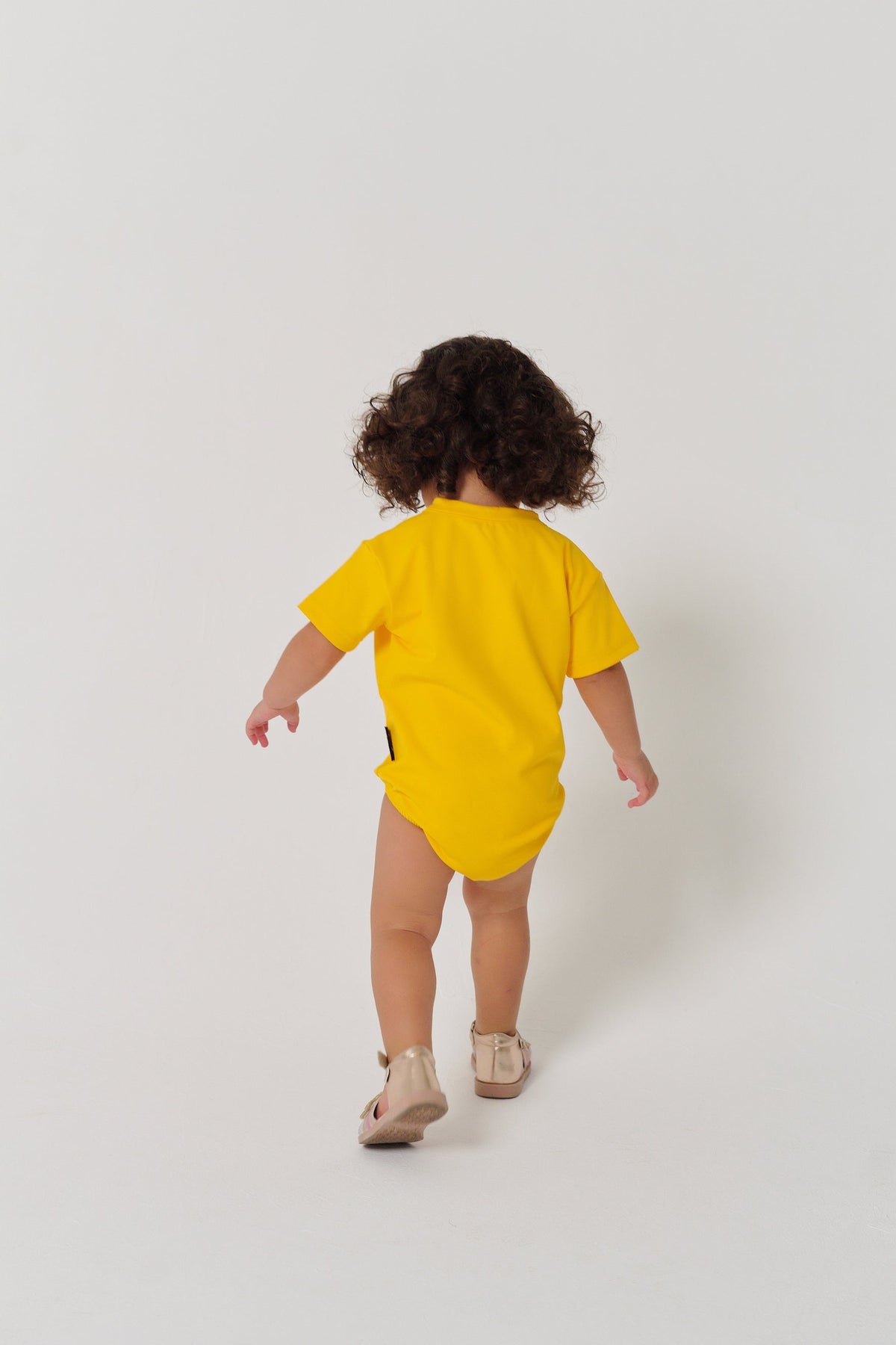 MULU Classic Unisex Baby Romper - Yellow