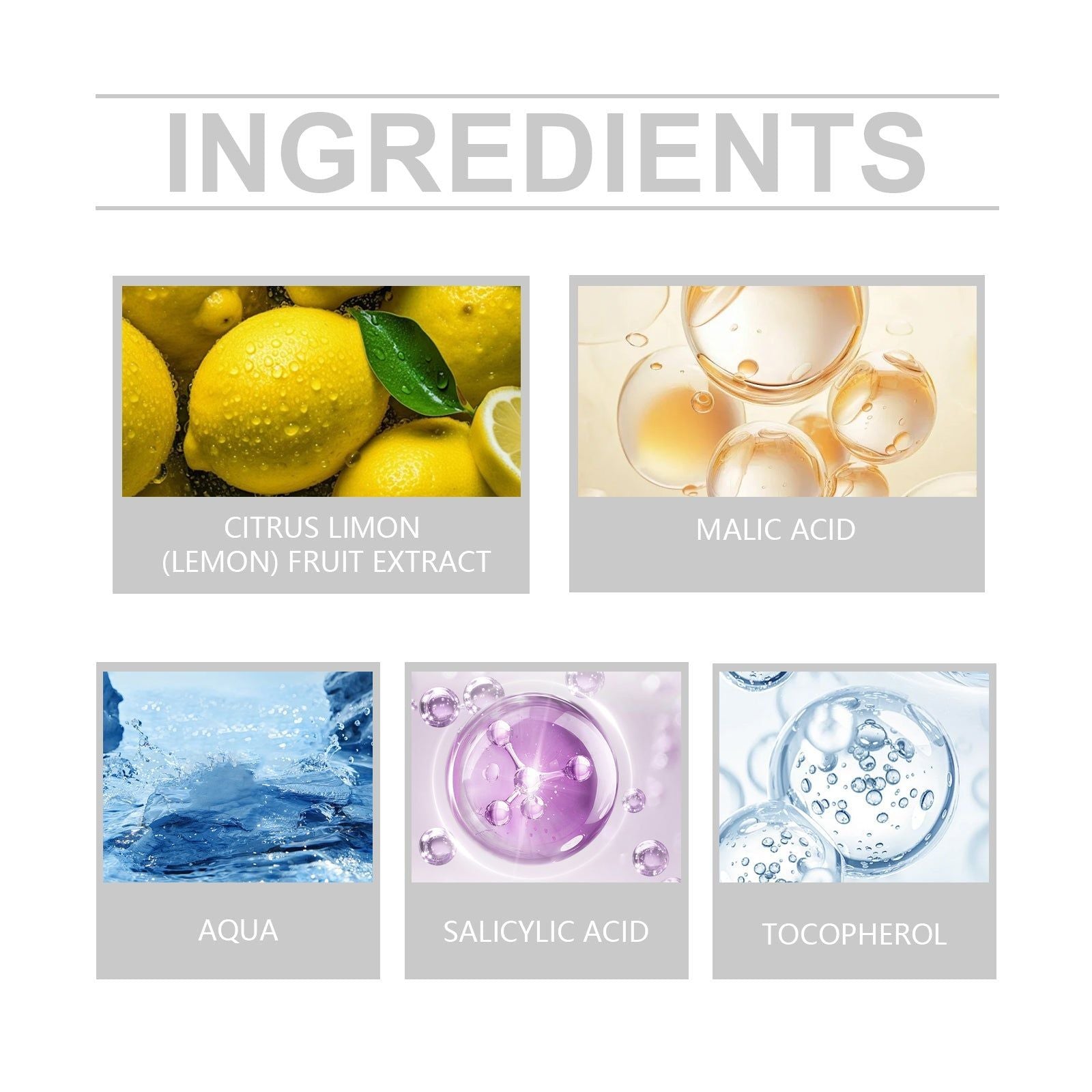 30% Fruit Acid Salicylic Acid Essence Mask, Gentle Facial Care, Clear, Hydrate, Brighten Skin ,30ml