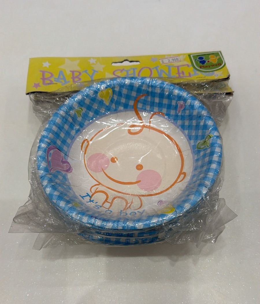 SNACK BOWLS (BABY SHOWER) 6PC BAG