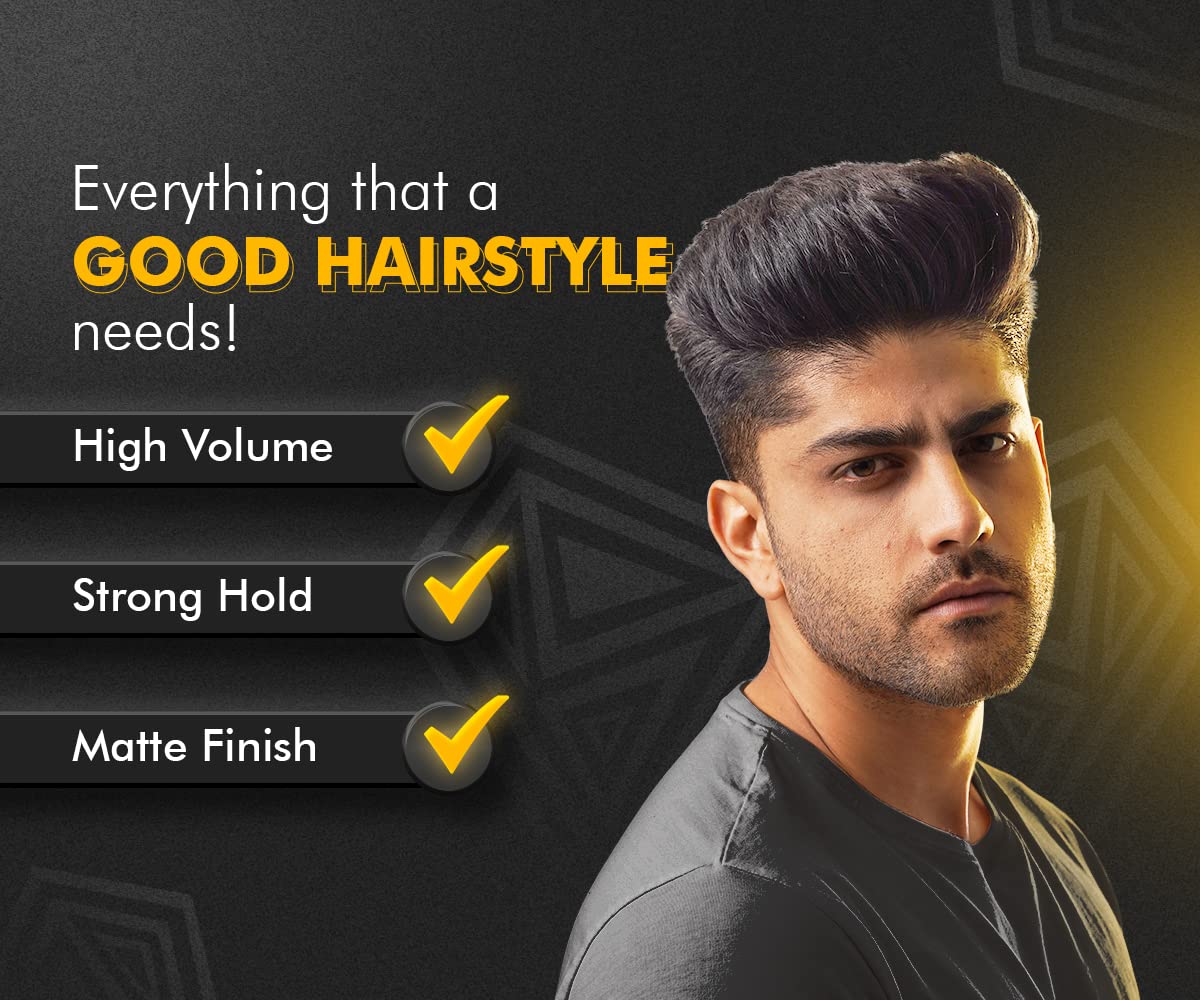 Urban Gabru Hair Volumizing Powder Wax strong hold | Matte Finish styling powder 5g