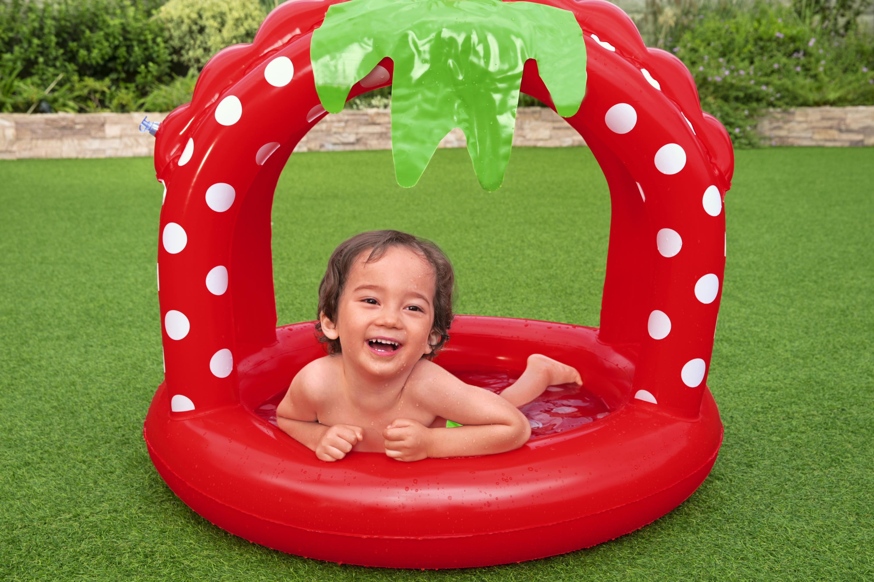 Bestway-Baby Pool Very Berry 91X91X91