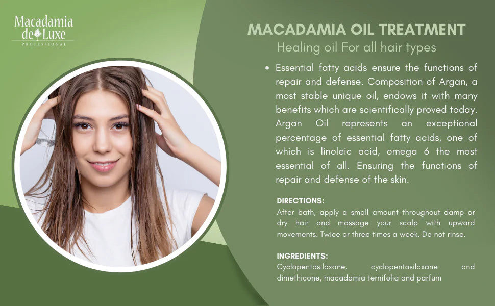 Macadamia De Luxe Oil Treatment 100ML