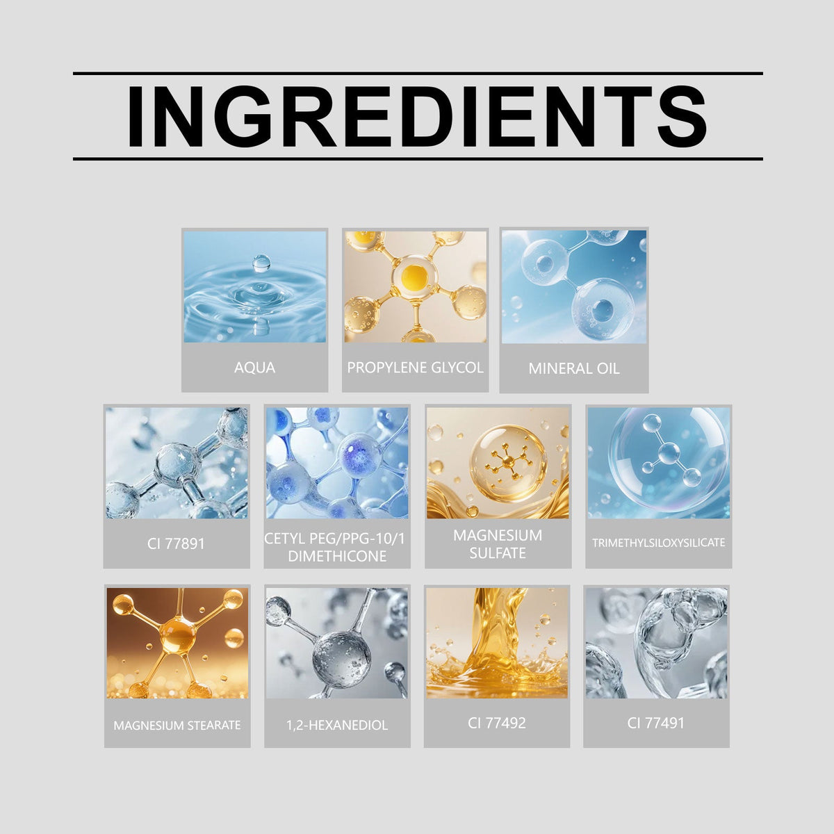 Brightening Flawless Cushion Cream, Natural Fit Base Makeup, Hydrating, Concealing, Light, Transparent ,18g