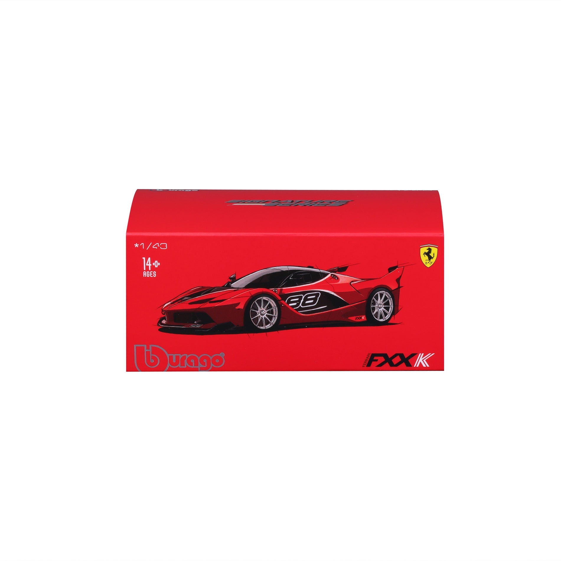 Bburago Signature Ferrari Racing Ferrari FXX K 88 Die-cast car 1:43, Red, 14+ years
