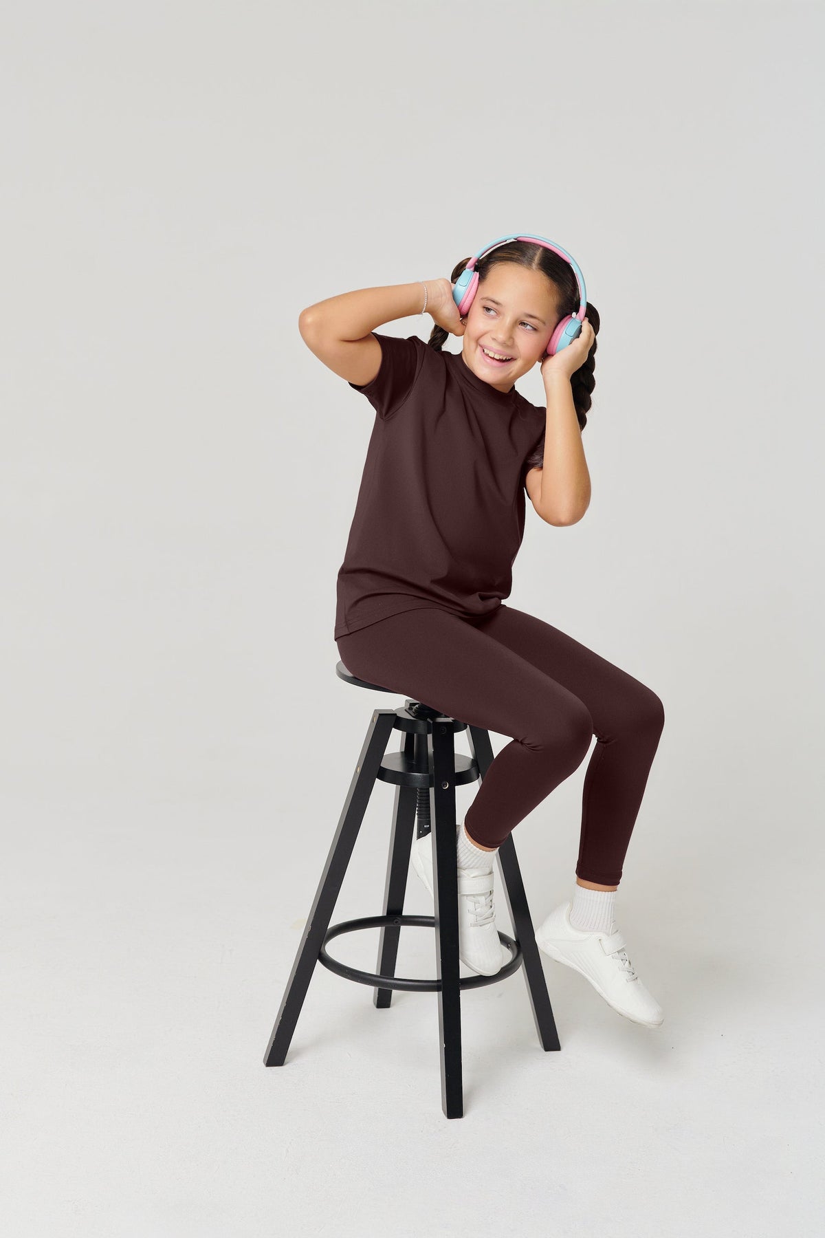 MULU Classic Kids Leggings - Brown