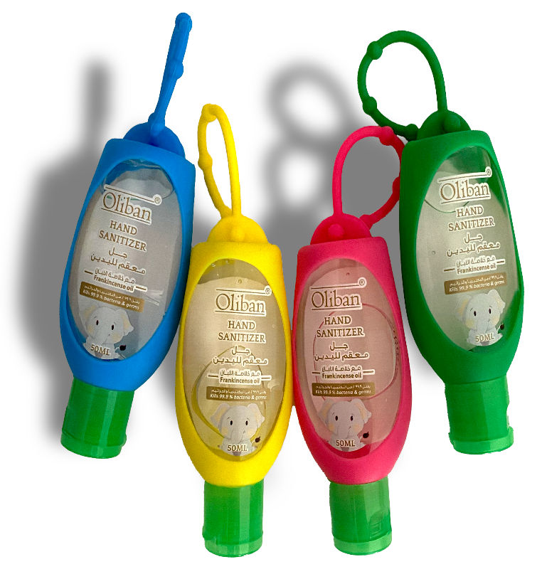 Oliban hand sanitizer Gel with silicon 50ml for children