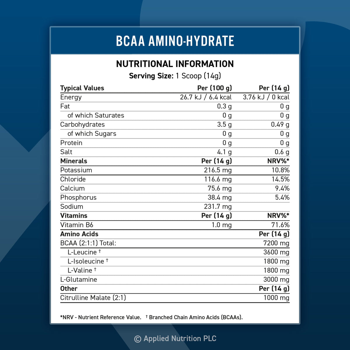 AN BCAA 450G Amino Hydtare watermelon