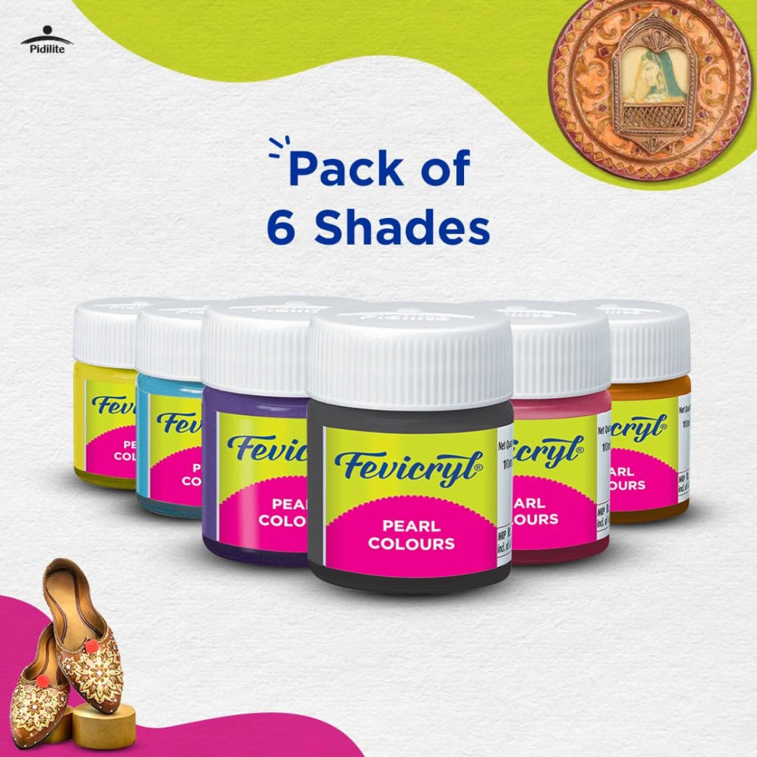 Fevicryl Acrylic Color Kit, 60ml