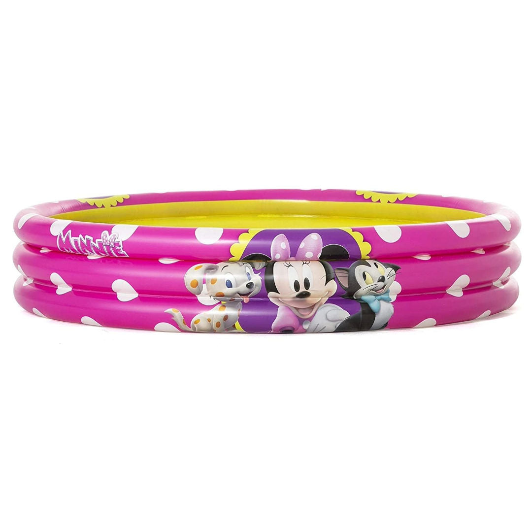 Bestway Minnie 3-Ring Pool 122 x 25cm, 2+ years