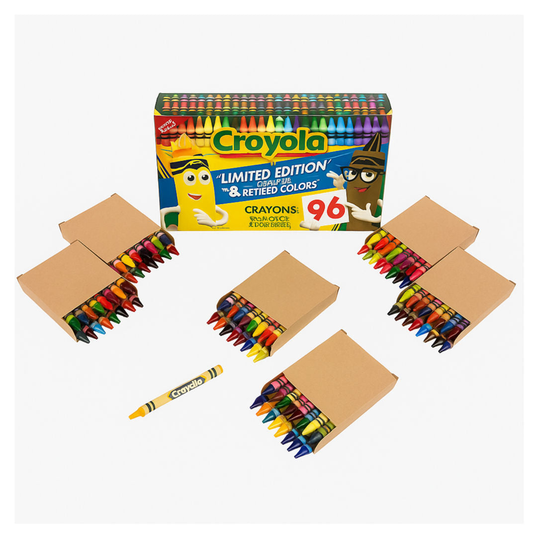 Crayola Limited Edition Crayon Color Set, 96 Pieces