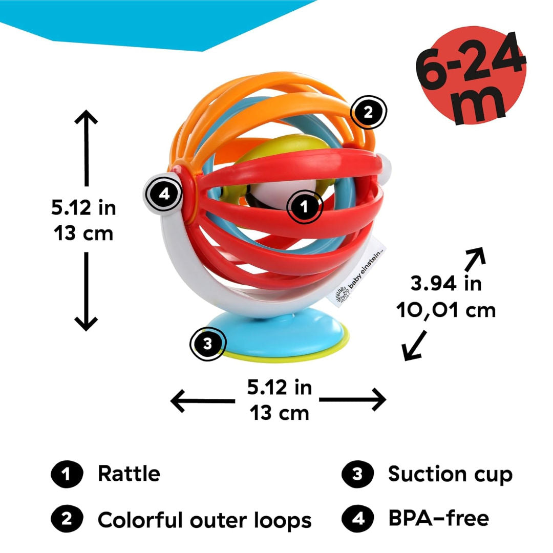 Baby Einstein Sticky Spinner Activity Toy 3 months+