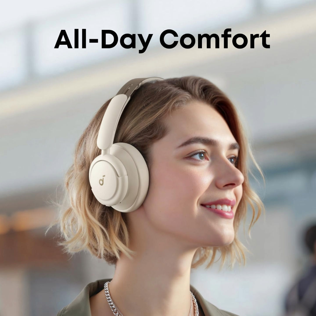 Anker Soundcore Q30 Wireless Hybrid Noise Cancelling Headphones, White
