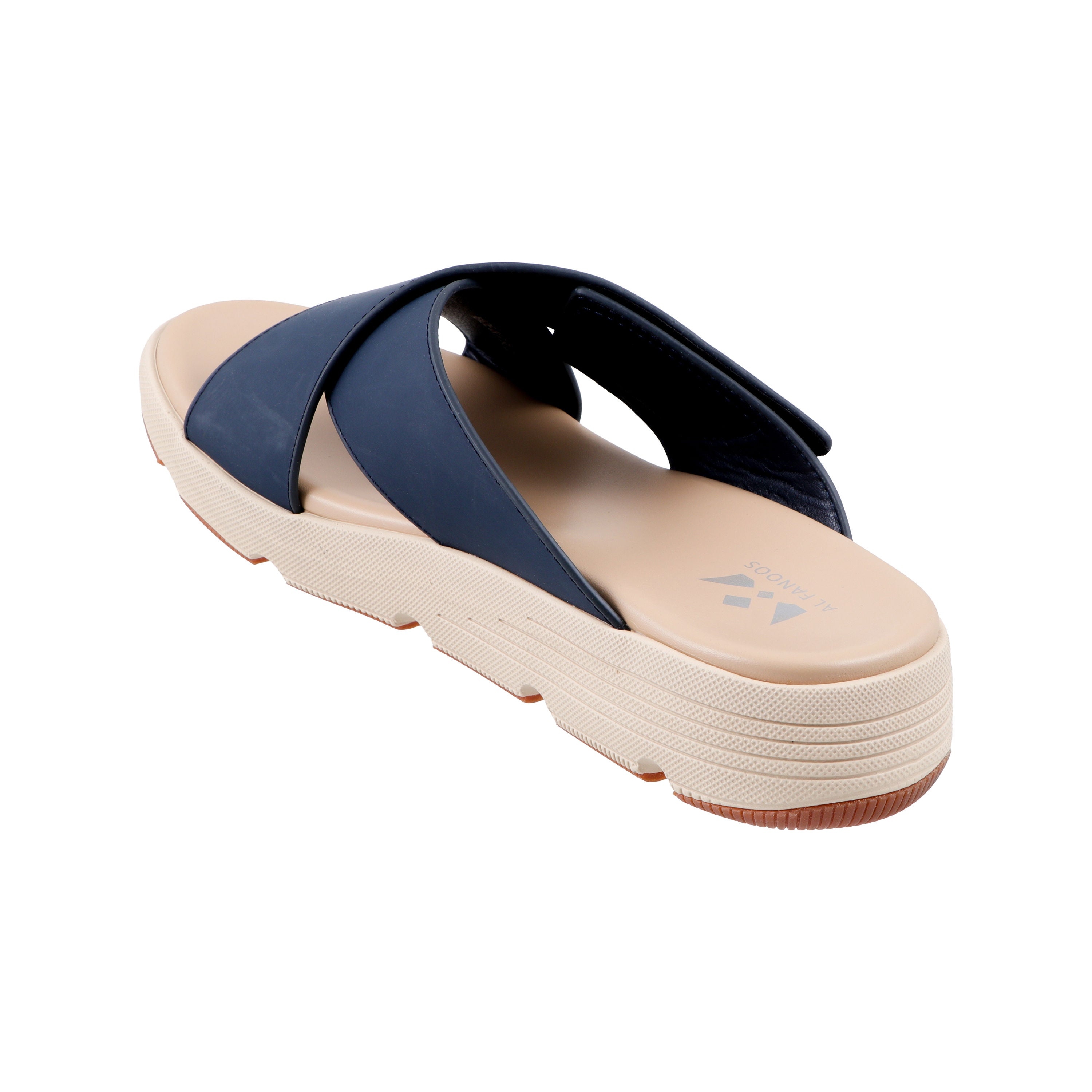 AL FANOOS Men's Medicated Sandals with Microfiber Upper, PU Foam Insole & EVA-TPR Sole