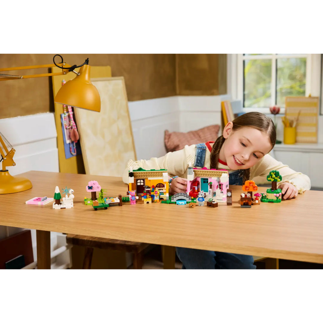 LEGO Animal Crossing Creative Houses Toy Building Set, For Age 7+ Years