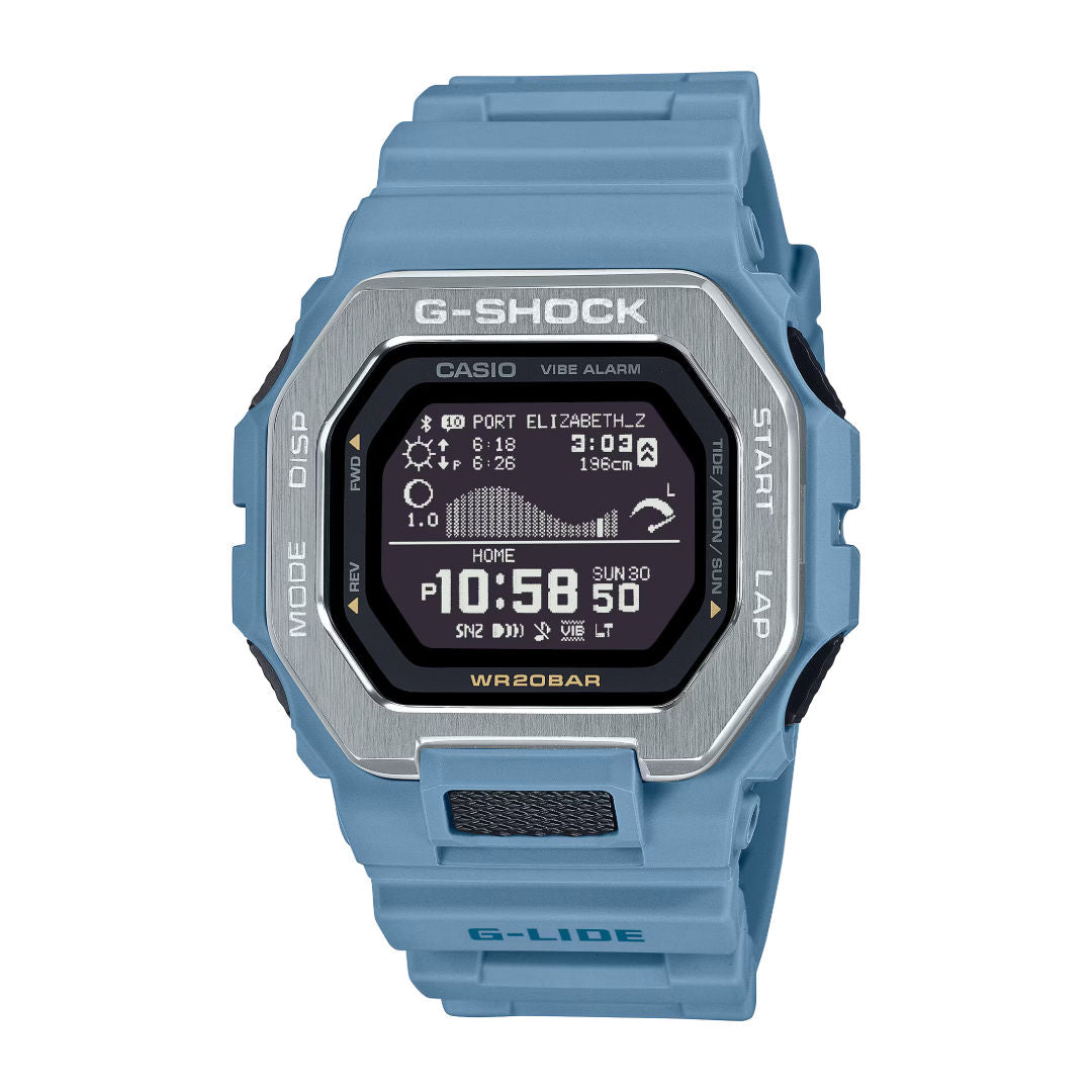 Casio G-SHOCK GBX-100 G-LIDE Series Bluetooth Surf & Training Watch