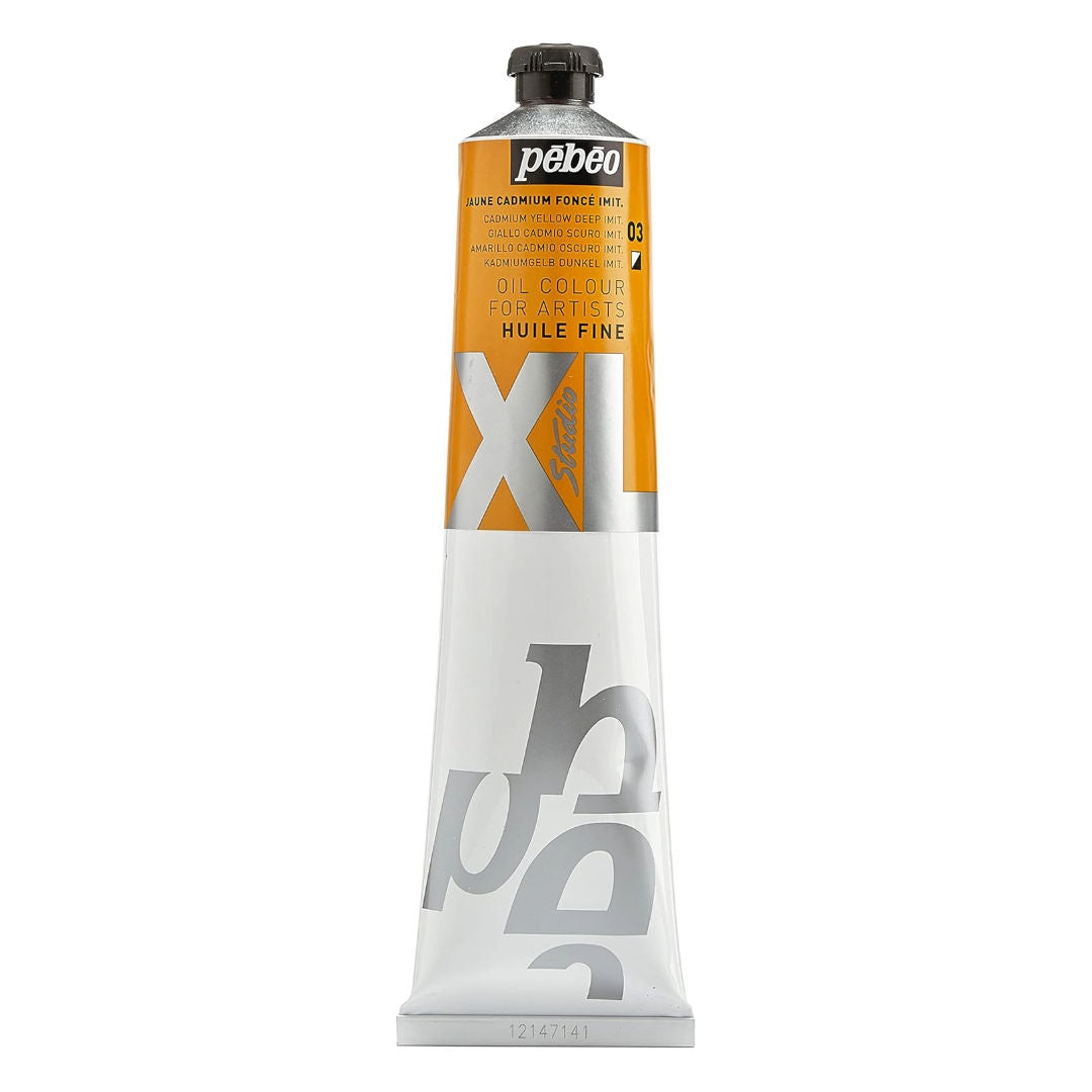 Pebeo XL Fine Oil Paint, Cadmium, 200 ml