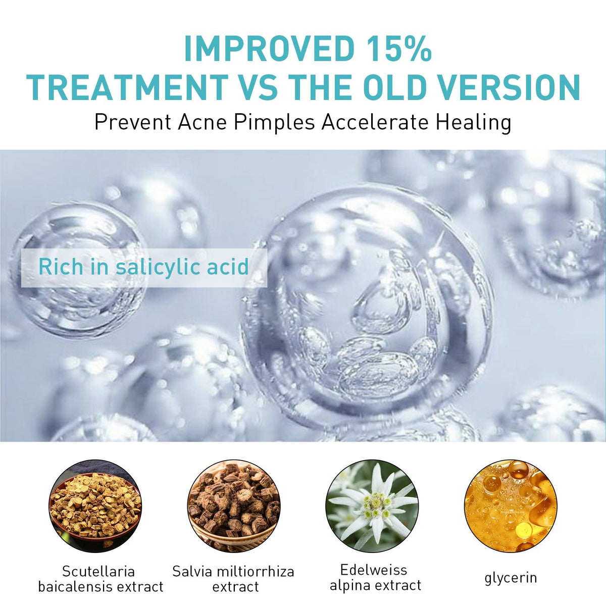 Clear Acne Marks Fast, Hydrating Repair Gel for Bright, Smooth Skin ,20g