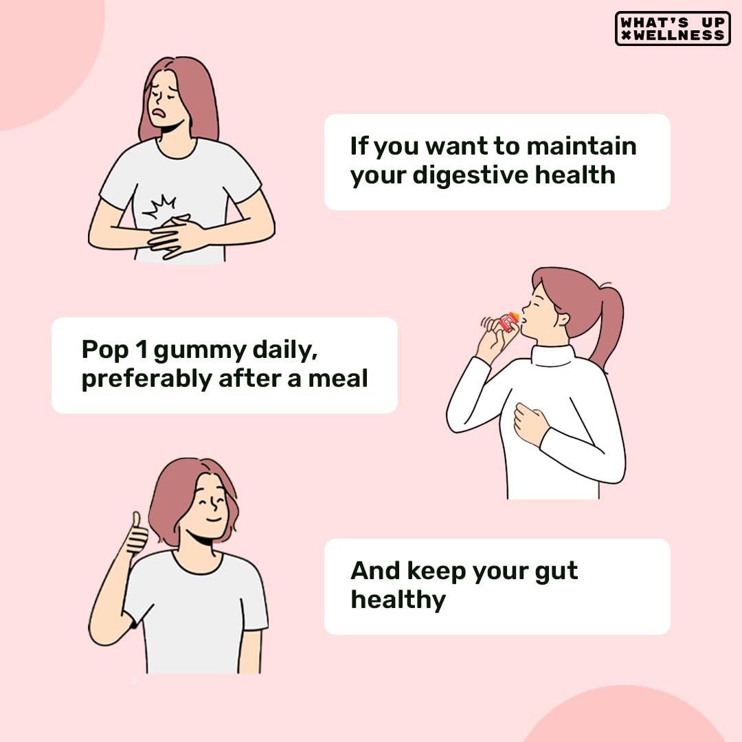 What’s Up Gut Health Gummies 30 Days Pack