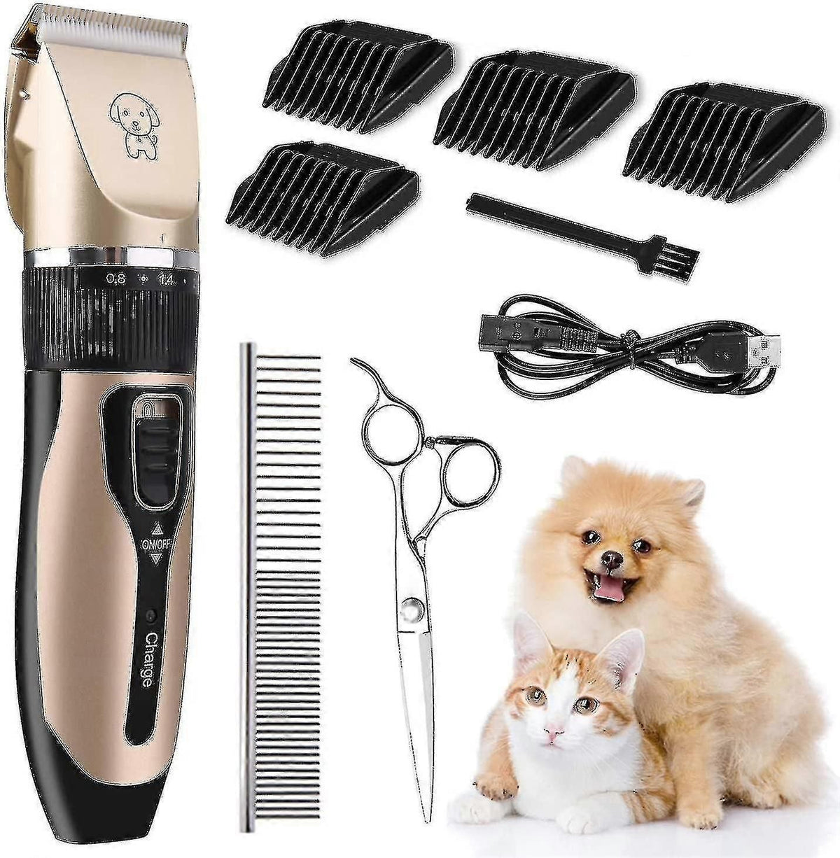 Hair Clipper Cordless Rechargeable Grooming Machine