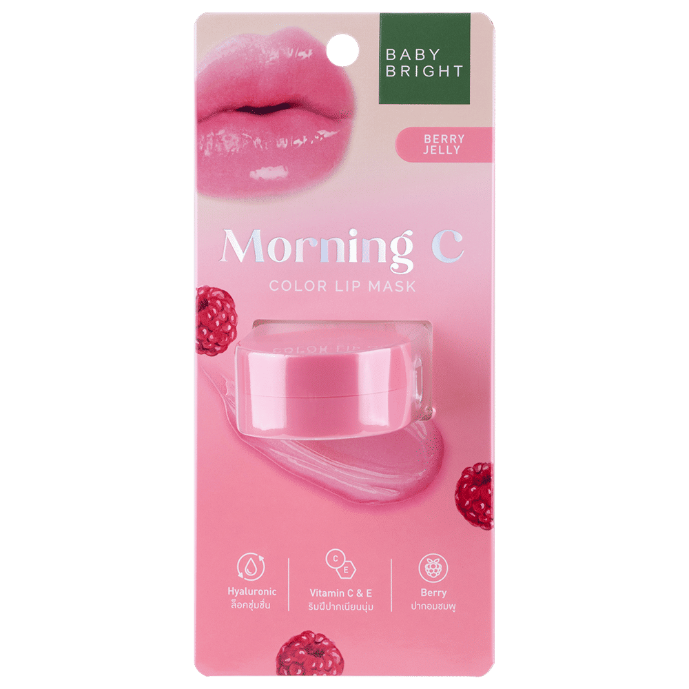 Morning C Color Lip Mask 3.8g Baby Bright (M) Berry Jelly