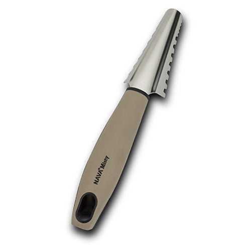 NAVA Misty Stainless Steel Fish Scaler, 22.5cm