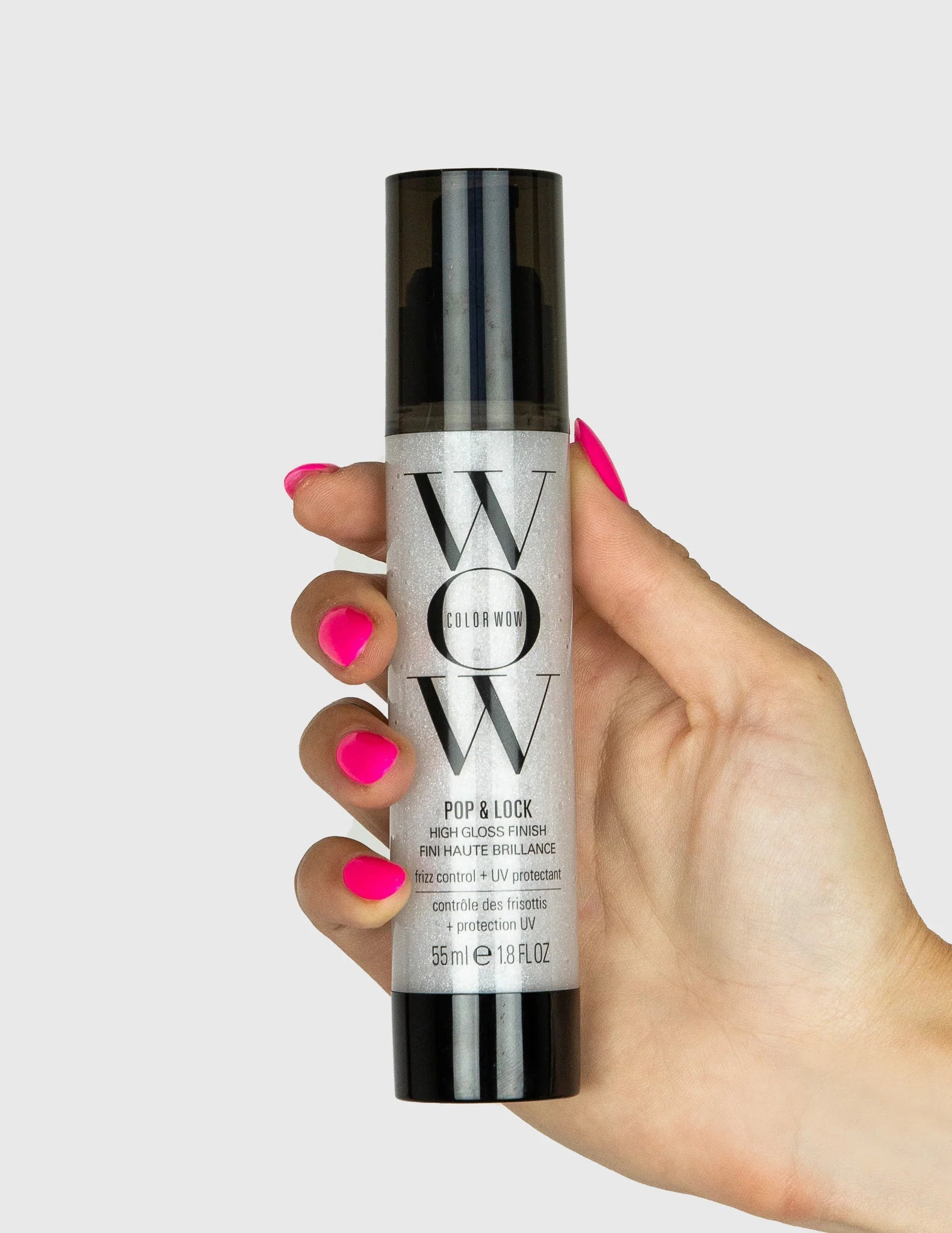 Color Wow Pop + Lock Frizz Control + Glossing Serum – Anti-frizz serum with heat protection 55 ml