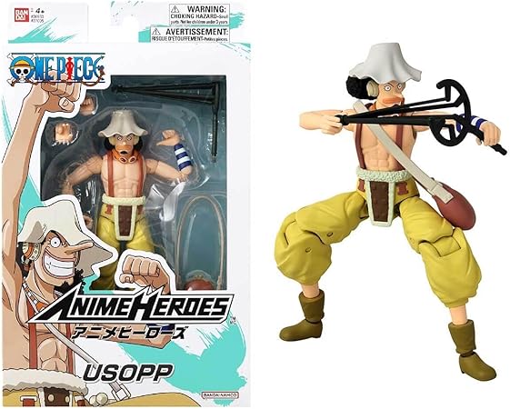 ANIME HEROES ONE PIECE USOPP 7"