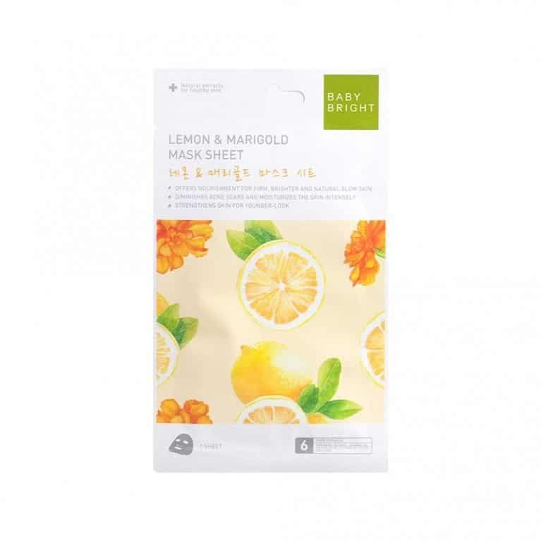 LEMON & MARIGOLD ESSENCE MASK SHEET 20G BABY BRIGHT (F)