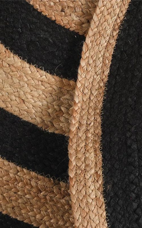 AIESY® Beautiful Handwoven Jute Reversible Carpet for Room