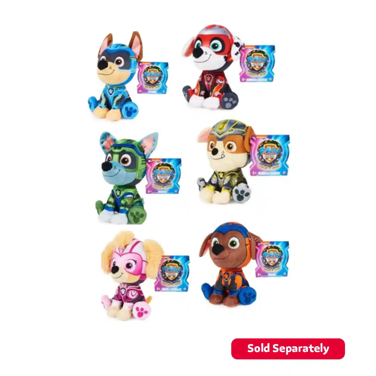 Paw Patrol Basic Plush Asst.