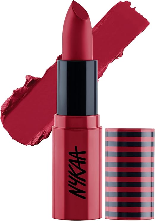 Nykaa So Creme! Creamy Matte Lipstick On Fire