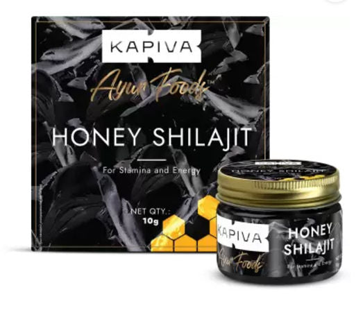 Kapiva Shilajit Honey Resin 10gm Pack of 4