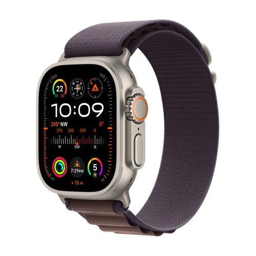 Ultra 2 GPS + Cellular, 49mm Titanium Alpine Loop Small