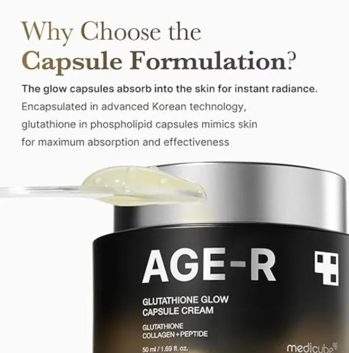 Medicube Age-R Glutathione Glow Capsule Cream