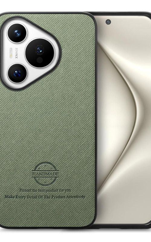 Twill Fabric Leather Phone Case For Huawei Pura 70