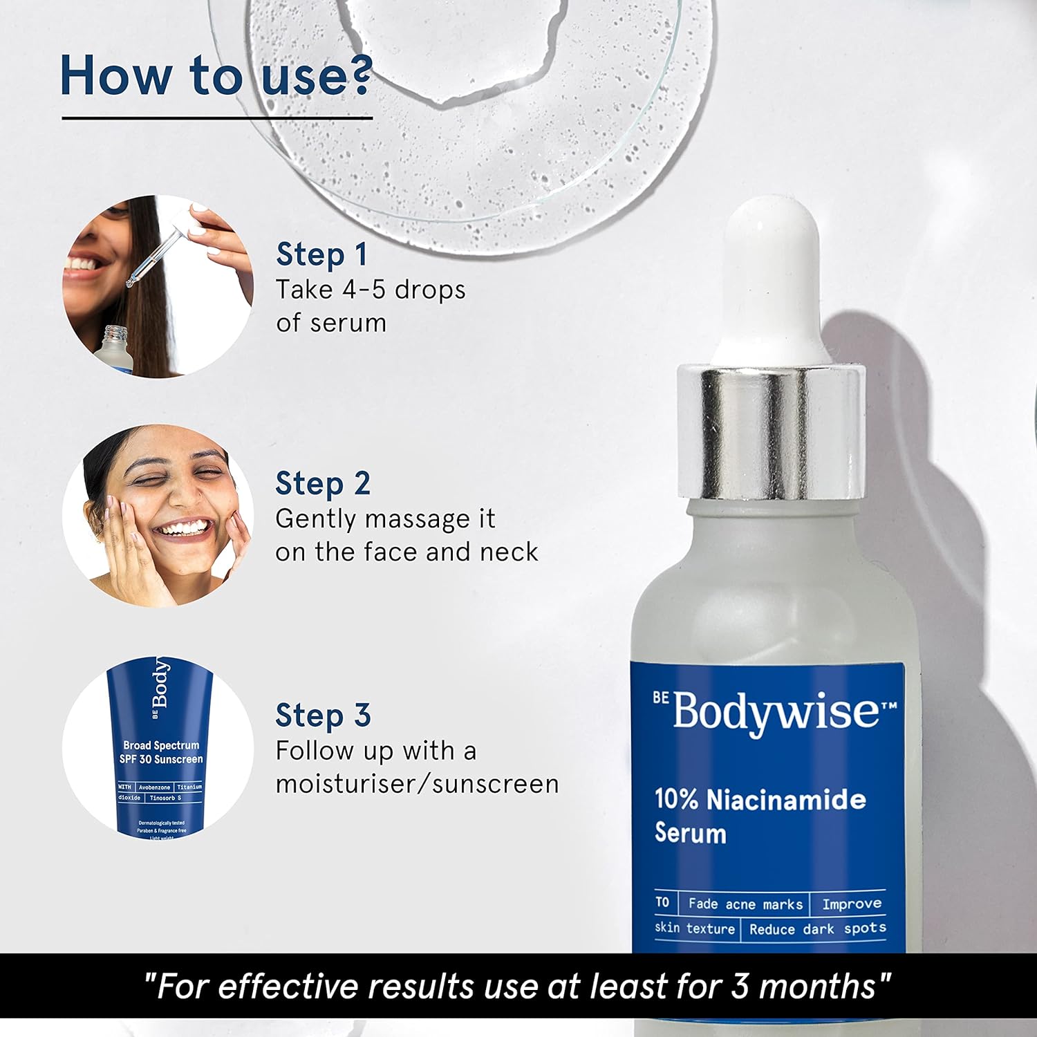 Be Bodywise 10% Niacinamide with 1% Zinc PCA 30ml