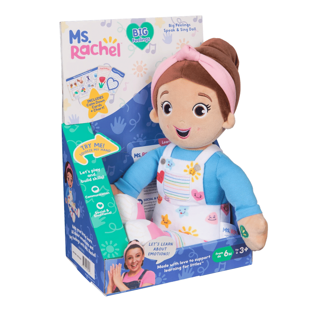 Ms. Rachel Big Feelings Doll