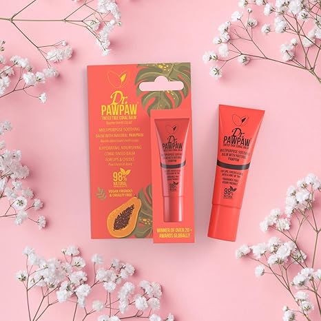 Dr Pawpaw Tinted True Coral Balm 10Ml