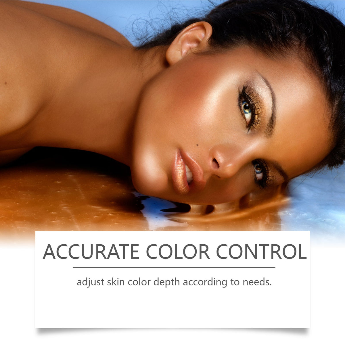 BushAid Tanning Anti-Sunburn Drops for Body Care, Sun Protection, Skin Color Adjustment ,60ml