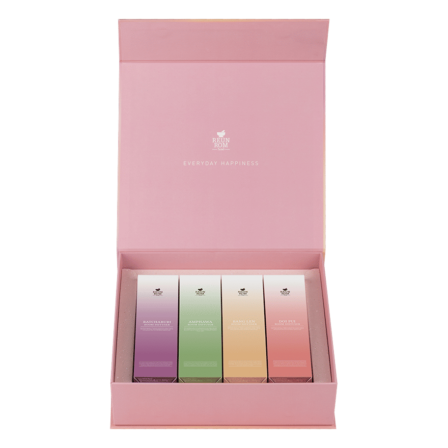 Traveling Set Room Diffuser 30ml x 4Pcs Reunrom Floral & Fruity